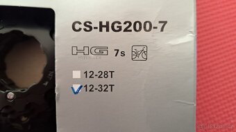 Kazeta Shimano CS-HG200-7, 7s, 12-32T - 2