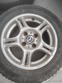 Litá alu kola Zender, mazda 323f bj - 2