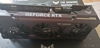 ZADÁNO - RTX TUF 4070 GDDR6X - 2