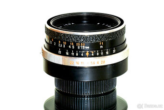 CZJ Tessar 2,8/50 puncovany 1Q 6-lamelovy TOP STAV - 2