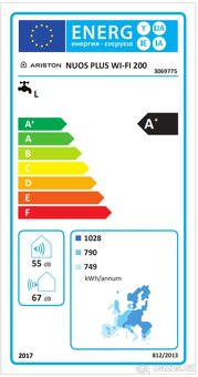 Ariston nuos pro wifi 200 s tepelným čerpadlem NOVY - 2