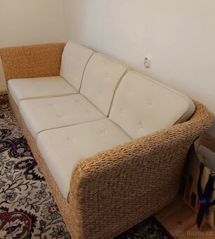 RATANOVÁ SEDAČKA S KŘESLEM - 2