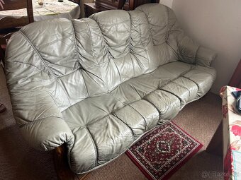 kožená sedačka z Holandska - 2