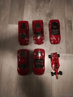 autíčka ferrari shell 6 ks - 2