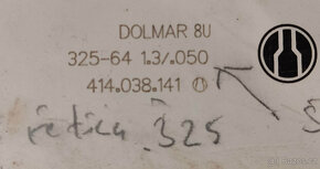 lišta Dolmar 38cm, 0.325" 1,3mm 444038141 Makita=new 191G39 - 2