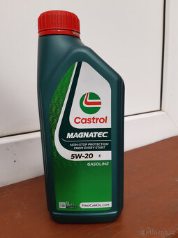 4x motorový olej Castrol Magnatec 5W-20 E + bonus 0,6 l - 2