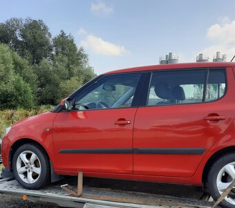 nd ze škoda fabia 2, 1.2.HTP 44kW, červená,bílá,Rosso - 2