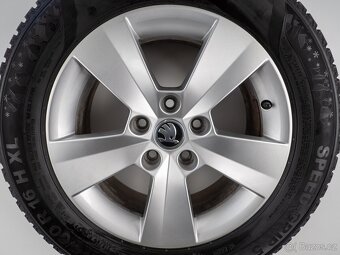 Škoda Superb - Originání 16" alu kola - Zimní pneu - 2