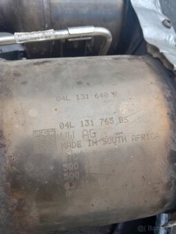 Filtr pevných částic DPF katalyzátor škoda octavia III 1.6Td - 2