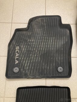 Originální gumové koberečky - Škoda Scala - 2
