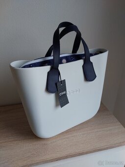 Obag white navy blue night mini - 2