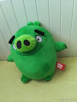 Kompletní sada plyšáků Angry Birds. - 2