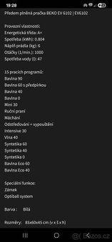 Pračka Beko - 2