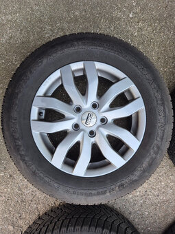 Prodám DUSTER disk CMS C22 silver, 6.5J R16 ET50+zimní pneu - 2