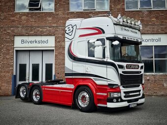 Scania R580 V8 6x2 / Hydraulika / Full air / Prodáno - 2
