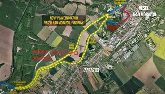 Prodej pole, Veselí nad Moravou, 5415 m2 - 2