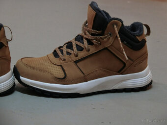 Dětské zimní kožené boty Quechua SH500 EU39 - 2