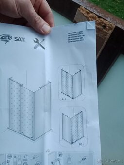 Sprchový kout 100x80 - nový - 2