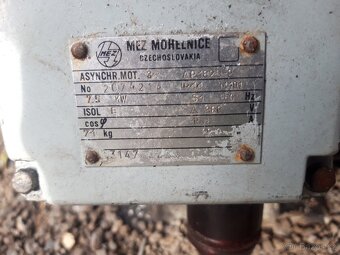 Vzdušník kompresoru Orlík, motor - 2