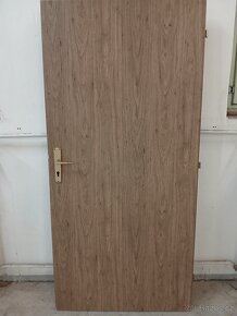 Interierové dveře 90 L dub + zárubně - 2