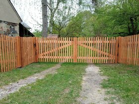 Dřevěné ploty - stavby, montáže, opravy, renovace - 2