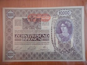 10 000 Kronen 1918, sér. 1738, stav N/UNC - 2