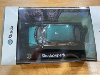 Škoda Superb 2, nový model, ABREX, 1:43 - 2