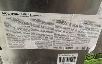 Hydraulický olej MOL HYDRO HM 46 - 2