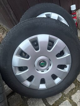 Zimní kola 15” 5x112, pneu Barum - 2