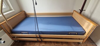 Elektrická polohovací postel s matrací - 2