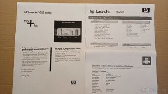 HP Laserjet 1022N | LAN | najeto 17tis. | nový toner - 2