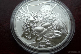 1 oz stříbrná mince Street Fighters Ryu 2022 Perth Mint - 2