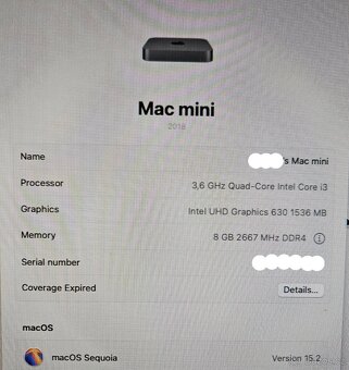 Apple Mac Mini 2018 - 2