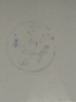 Košíček porcelán, kov, značený - 2