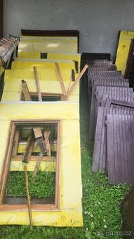 Dřevěná okna s rámem a okenicemi – 25 ks – Doksy - 2