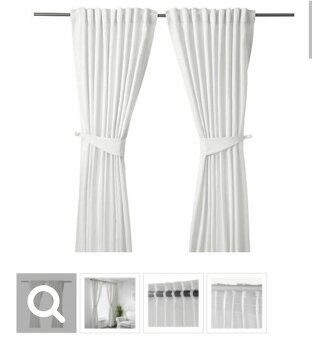Závěsy Ikea Blekviva - 2