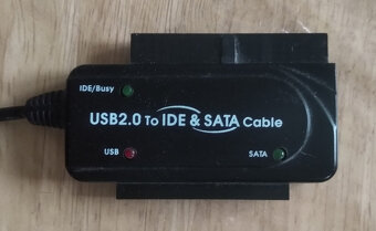 Prodám redukci USB 2.0 na IDE 40/44 a SATA - 2