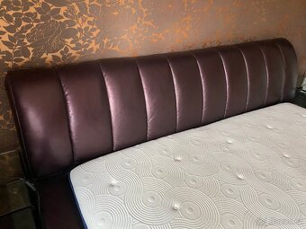 Prodám luxusní italskou koženou postel - 2