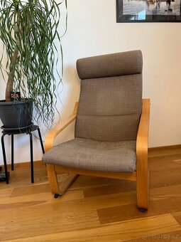 Křeslo Poang IKEA - 2