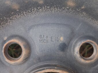 Plechová kola 6Jx15 ET50 5x114,3 - 2