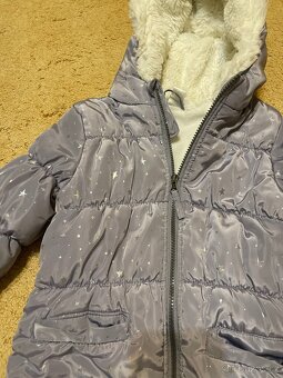 Dívčí zimní bunda 116 - 2