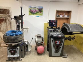Vybavení pneu-autoservisu( zvedák,zouvačka,vyvažovačka) - 2