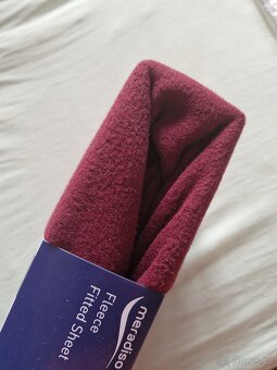Fleecové napínací prostěradlo - 2