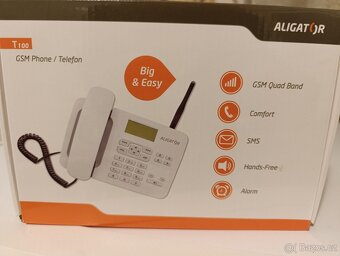 ALIGATOR T100 senior telefon - 2