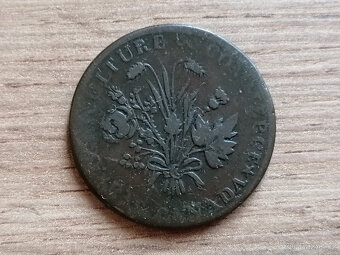 1 Sou 1837 Kanada token Banque du Peuple Montreal Bas Canada - 2