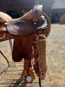 Westernove sedlo cowhorse zn Frinta - 2