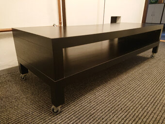 Ikea Lack TV/ Konferenční stolek tmavý 149 x 55x 35 tmavý - 2