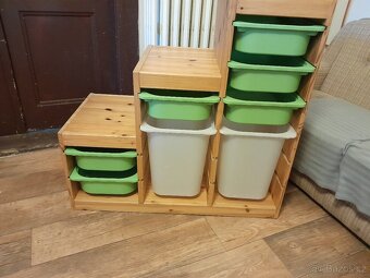 Ikea úložná sestava Trofast schody borovice - 2