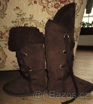 Dámská bunda, vesta, ( S/M ) + zimní boty, kozačky, hucule , - 2