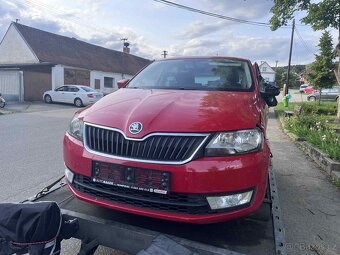 Rapid 1,6tdi 66kw 2014 spaceback na dily - 2